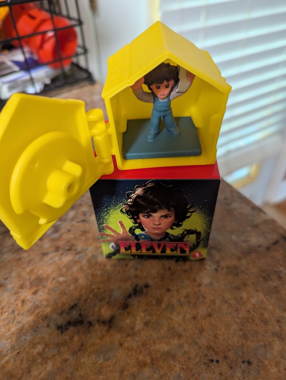 McDonald’s 2026 Stranger Things Tales From '85 Happy Meal Toy #7 Mike Figure
